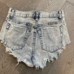 Denim short shorts xs